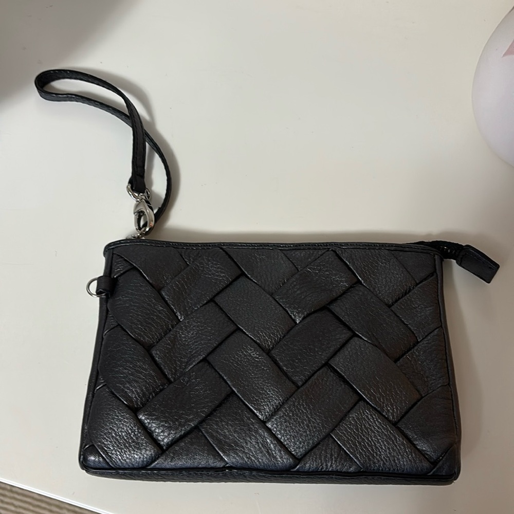 Cole Haan wristlet like new.